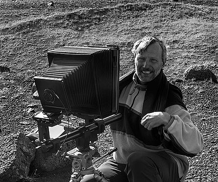 Large Folding Camera used for Black & White Photography